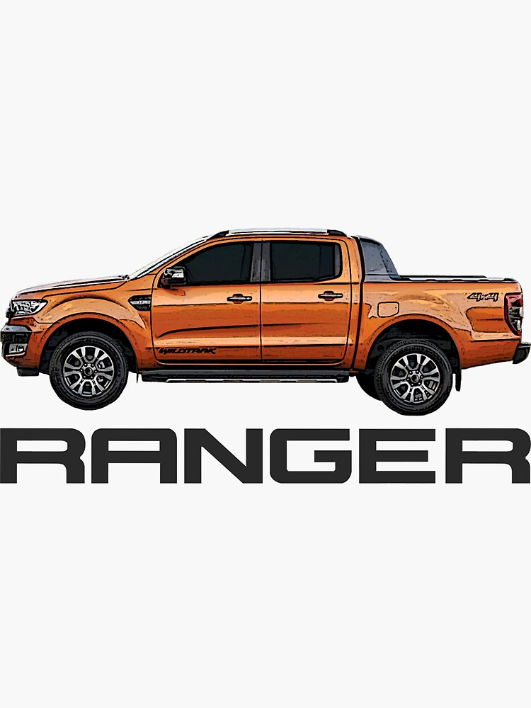 Ford Ranger and Logo | Sticker