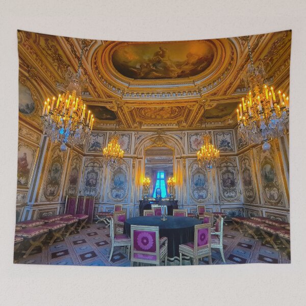 Aperçu de l'œuvre Salle du conseil Chateau de Fontainebleau créée et vendue par dreamtravel.