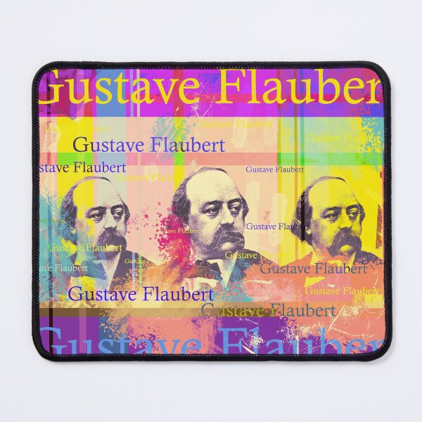 Item preview, Gustave Flaubert portrait, famous writer designed and sold by Mauswohn.