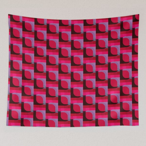 Item preview, Abstract Looping Red Berries designed and sold by bonfimarts.