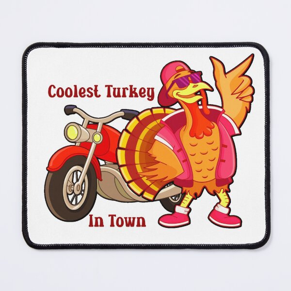 Item preview, Coolest Turkey In Town With A Motorcycle designed and sold by Wheeler-Styl3.