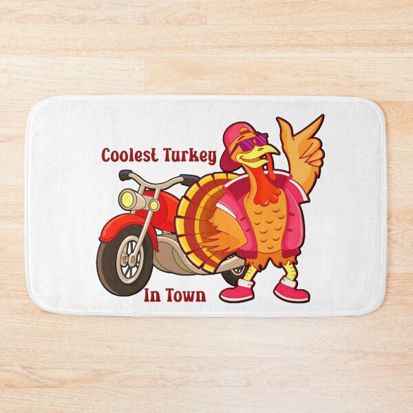 Item preview, Coolest Turkey In Town With A Motorcycle designed and sold by Wheeler-Styl3.