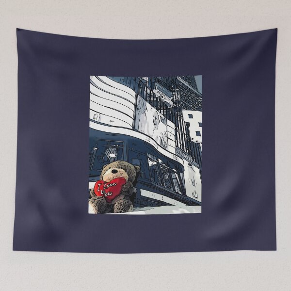 Item preview, Valentine Care Bear, Love You, USA, Pop Art designed and sold by LordSwanky.