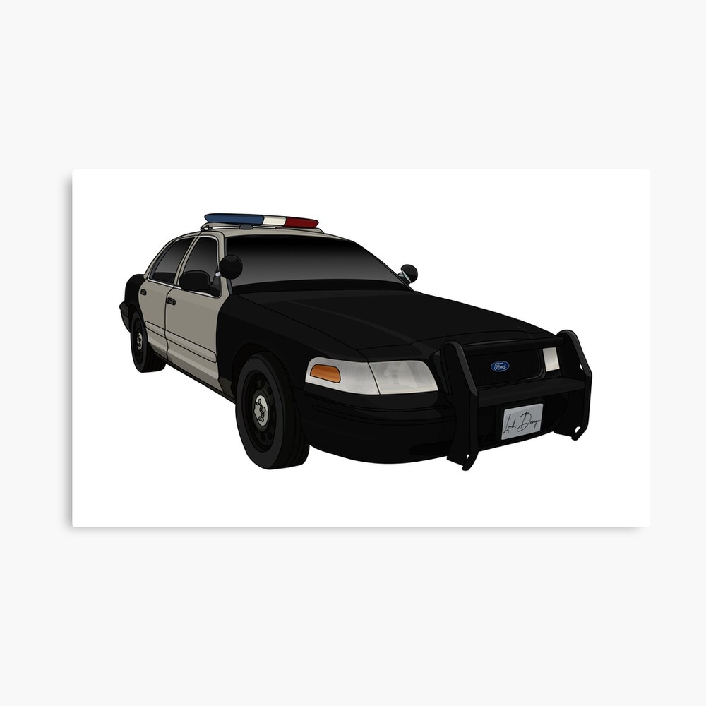 Drive (2011) 2001 Ford Crown Victoria Police Interceptor LAPD 1/24