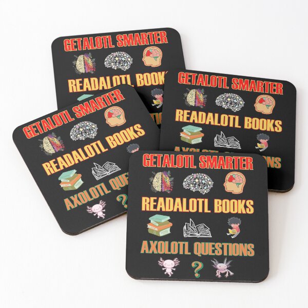 Item preview, Getalotl Smarter Readalotl Books Axolotl Questions - Fun Animal Pun Get Smart Read Ask designed and sold by artfulnotebook.