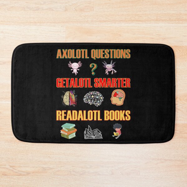 Item preview, Axolotl Questions Getalotl Smarter Readalotl Books - Fun Animal Pun Ask Get Smart Read designed and sold by artfulnotebook.