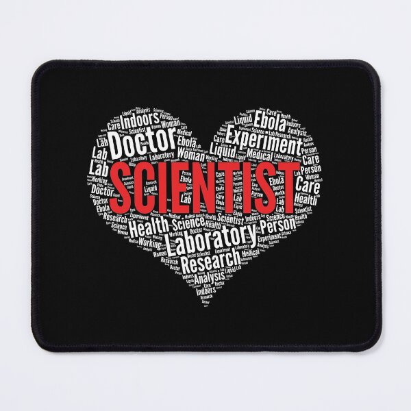 Item preview, Scientist Heart Shape Word Cloud Design print designed and sold by theodoros20.
