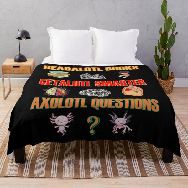 Item preview, Readalotl Books Getalotl Smarter Axolotl Questions - Fun Animal Pun Read Get Smart Ask designed and sold by artfulnotebook.
