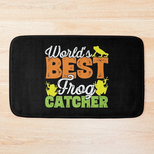 Item preview, World's best frog catcher - Frog Hunter graphic designed and sold by theodoros20.