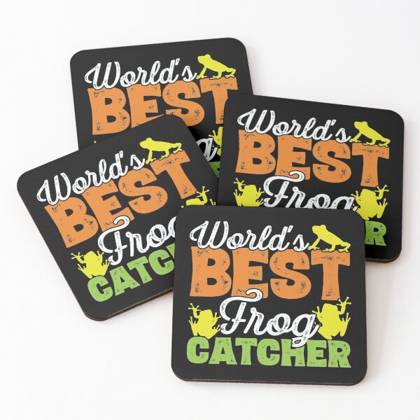 Item preview, World's best frog catcher - Frog Hunter graphic designed and sold by theodoros20.