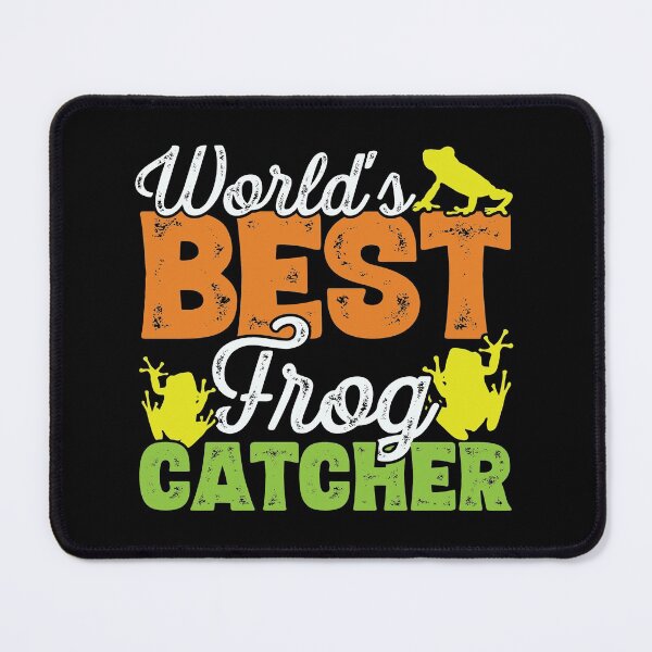 Item preview, World's best frog catcher - Frog Hunter graphic designed and sold by theodoros20.