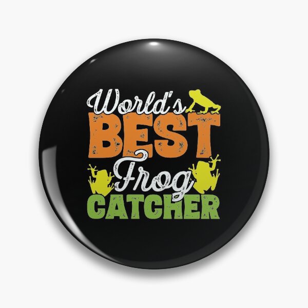 Item preview, World's best frog catcher - Frog Hunter graphic designed and sold by theodoros20.
