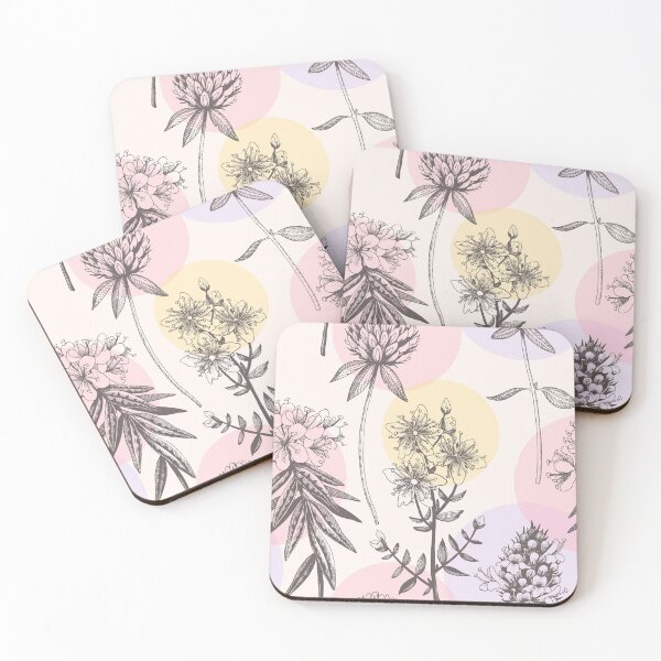 Item preview, Large Floral Watercolor Print Pretty Pattern  designed and sold by Pinkmagenta.