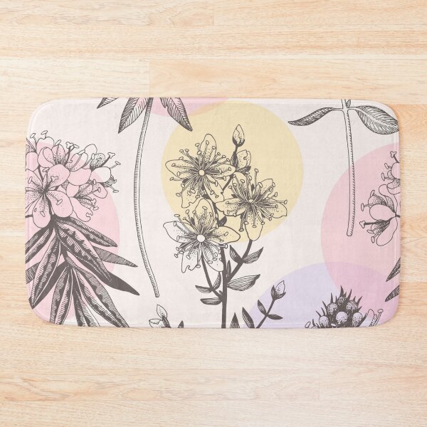 Item preview, Large Floral Watercolor Print Pretty Pattern  designed and sold by Pinkmagenta.