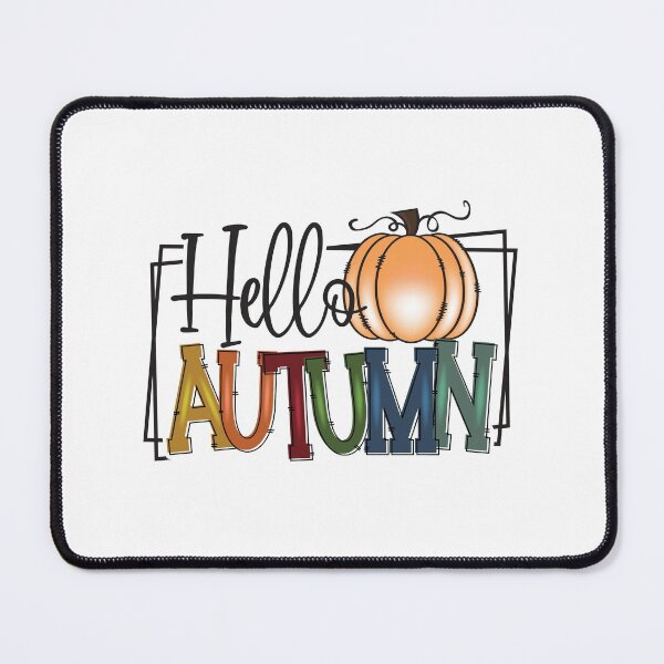 Item preview, Hello Autumn Watercolor Design - Trendy Pumpkin Fall Design for Fall Lovers & Thanksgiving designed and sold by Prince - Bestseller ★★★★★.
