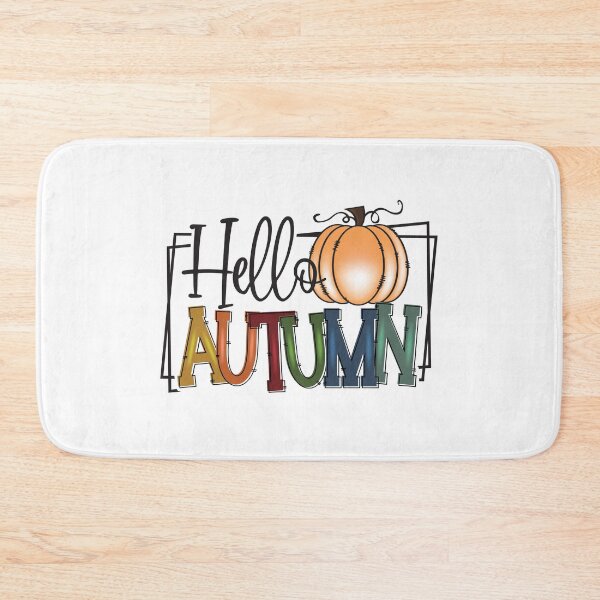 Item preview, Hello Autumn Watercolor Design - Trendy Pumpkin Fall Design for Fall Lovers & Thanksgiving designed and sold by Prince - Bestseller ★★★★★.