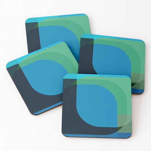 Item preview, Abstract Looping Blue designed and sold by bonfimarts.