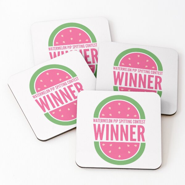 Item preview, Watermelon Pip Spitting Contest Winner designed and sold by JellyBeenzz.