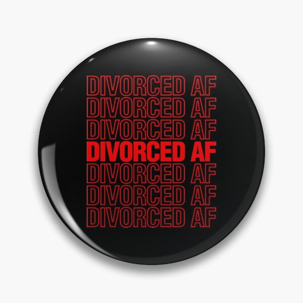 Item preview, Divorced AF designed and sold by Bendthetrend.