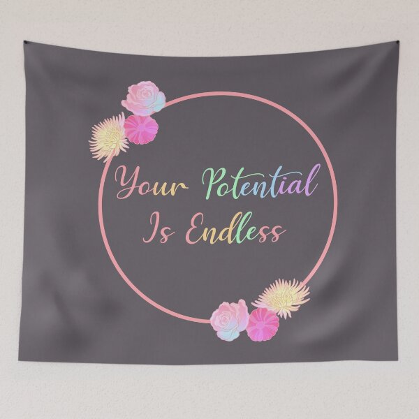 Item preview, Your Potential is Endless With Roses Flowers - Flowers designed and sold by Stepingston.