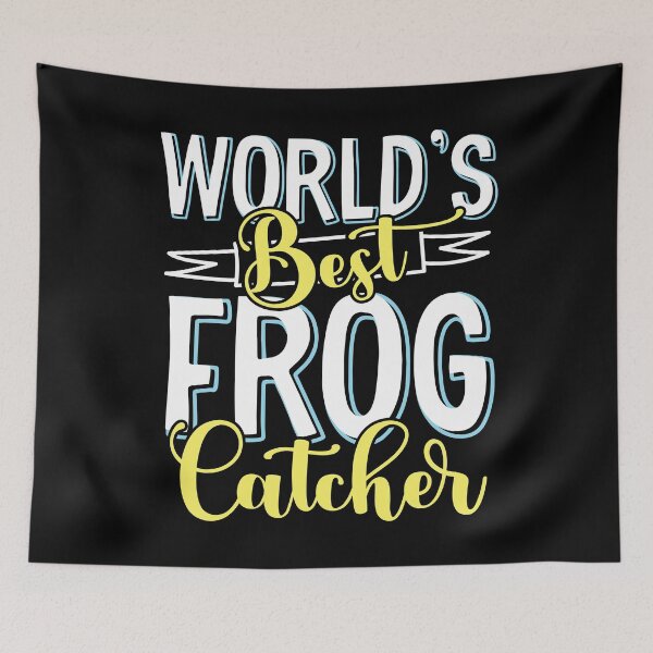 Item preview, World's best frog catcher - Frog Hunter design designed and sold by theodoros20.