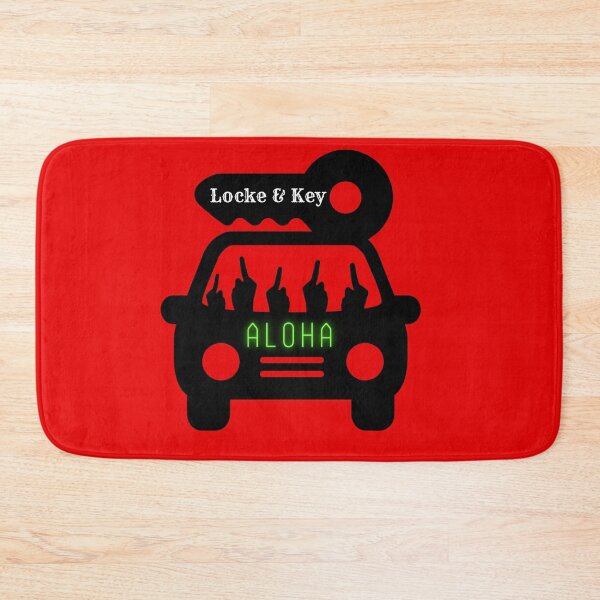 Item preview, Aloha Middle Finger Locke And Key designed and sold by Dogpleasworld.