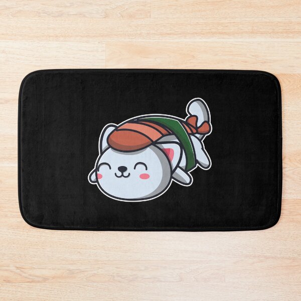 Item preview, Cute Sushi Cat Japanese Food And Cat Lovers Kids Gift product designed and sold by theodoros20.