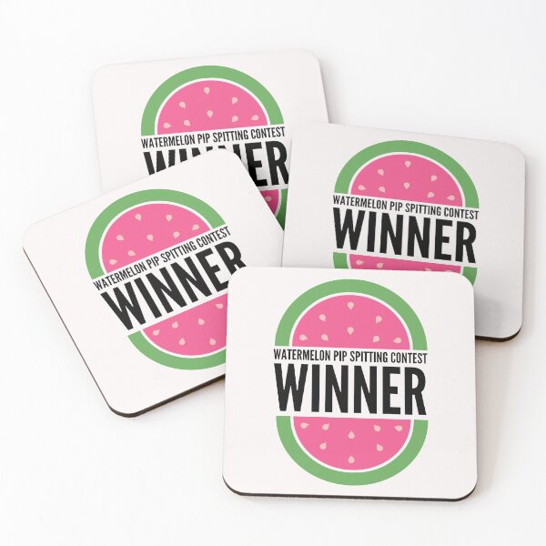 Item preview, Watermelon Pip Spitting Contest Winner designed and sold by JellyBeenzz.