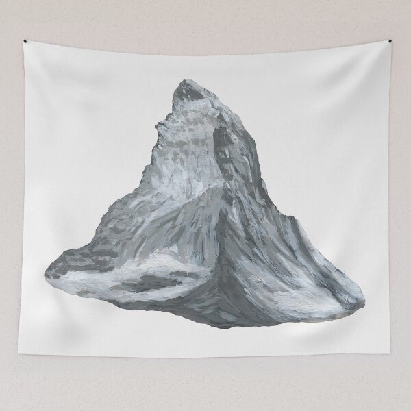Item preview, Nature, mountain, Matterhorn, drawing, acrylic, Bebicervin designed and sold by BebiCervin.