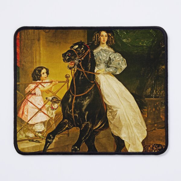 Item preview, The Horsewoman - Karl Bryullov designed and sold by brushandframes.