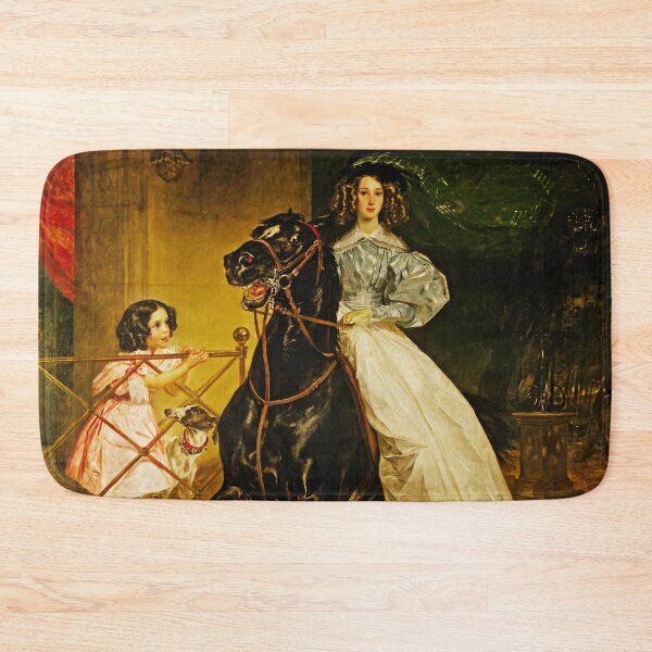 Item preview, The Horsewoman - Karl Bryullov designed and sold by brushandframes.