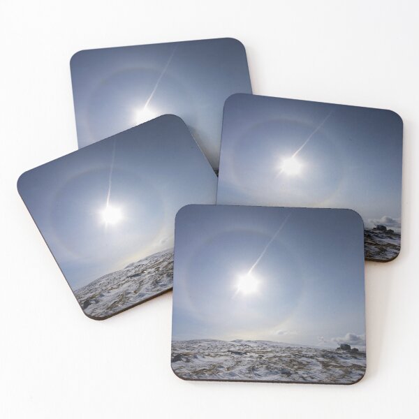 Item preview, Sun Halo in the Mountains designed and sold by beavo.