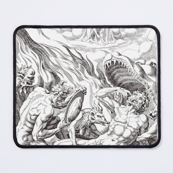 Item preview, Hell Vs Heaven, Good Vs Evil designed and sold by Naked-Alien.