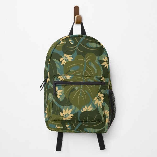 Item preview, Monstera Garden - Mineral Green designed and sold by InkByJennifer.