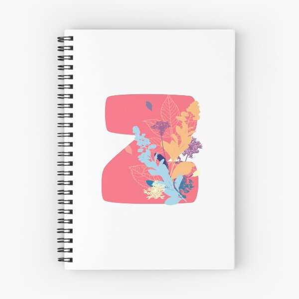 Item preview, Floral Monogram | Pink Z designed and sold by MillwoodEngrave.