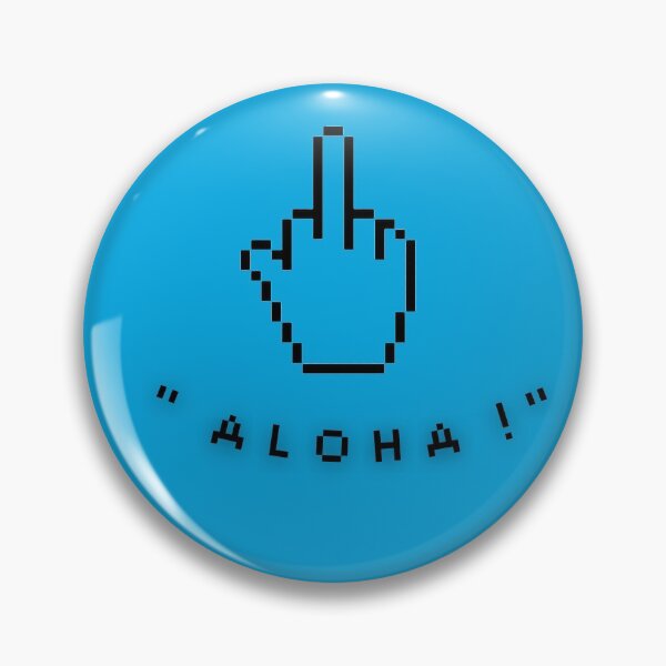Item preview, Locke and Key -Aloha Middle Finger designed and sold by funny ideas.