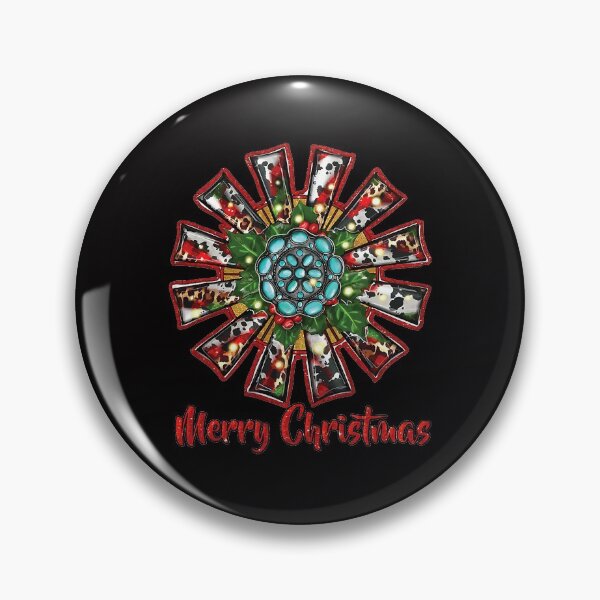 Item preview, Merry Christmas Western Windmill Distressed Background designed and sold by JasonAOrra.