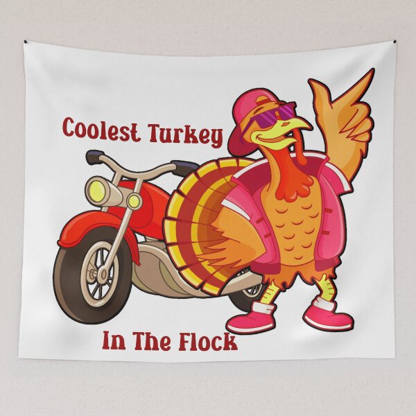 Item preview, Copy of Coolest Turkey In The Flock With A Motorcycle designed and sold by Wheeler-Styl3.