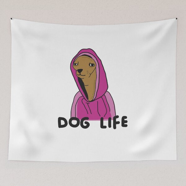 Artikelvorschau, Dog life chihuahua funny entworfen und verkauft von Tropical Blood.