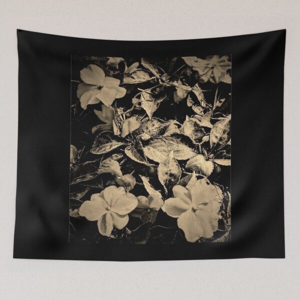 Item preview, Sepia Tone Photography Flowers With Leaves Design designed and sold by EarthArtDesigns.