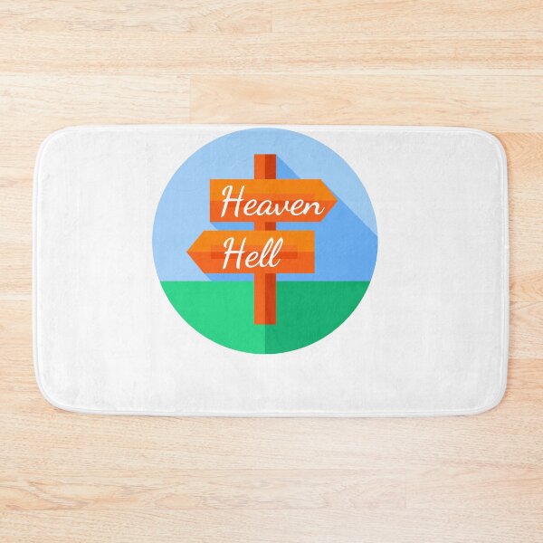 Item preview, Hell Vs Heaven, One Way or the Other designed and sold by Naked-Alien.