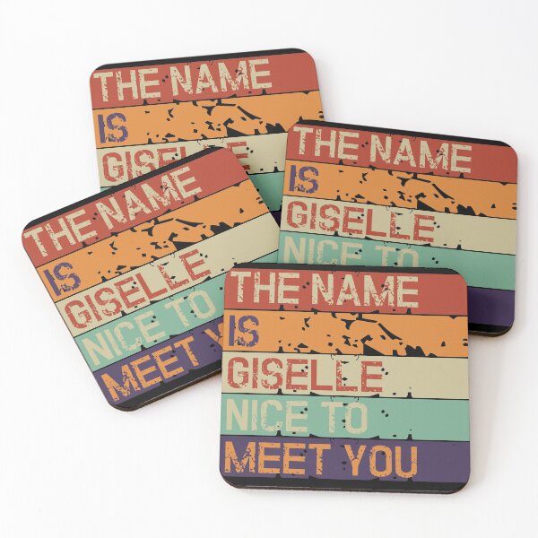 Item preview, The name is Giselle Nice to meet you designed and sold by mochi-man1.