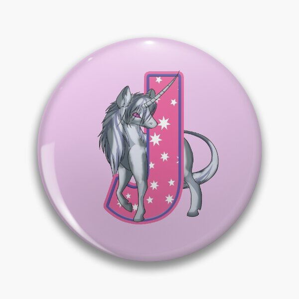 Item preview, Unicorn Letter J designed and sold by MoonsmileProd.