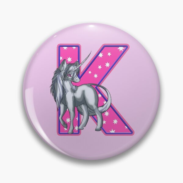 Item preview, Unicorn Letter K designed and sold by MoonsmileProd.