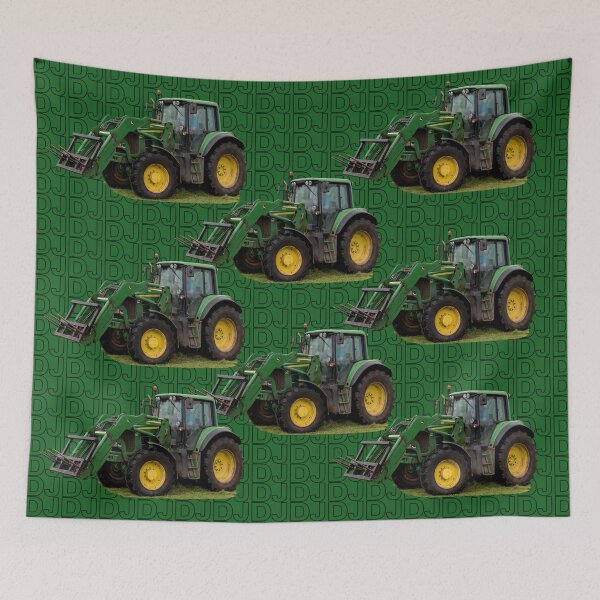 Item preview, Green tractor designed and sold by Millysuewood.