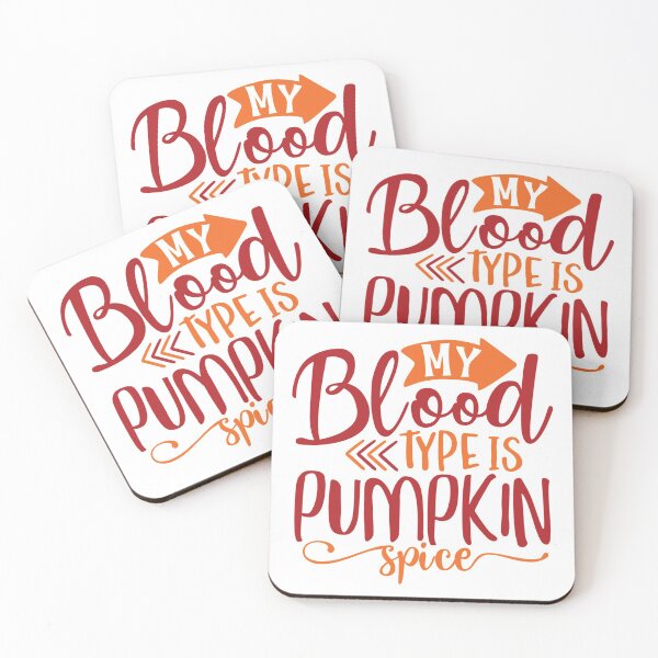 Artikelvorschau, Meine Blutgruppe ist Kürbis-Gewürz-Aquarell-Design - Trendiges Kürbis-Herbst-Design für Herbstliebhaber & Thanksgiving entworfen und verkauft von Prince - Bestseller ★★★★★.