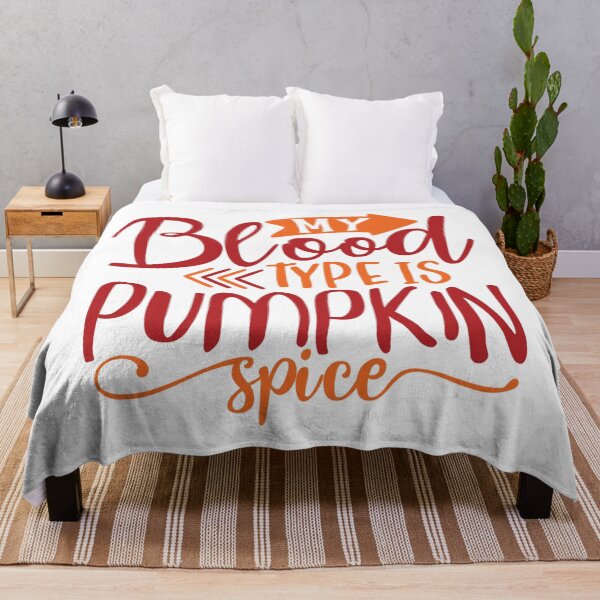 Artikelvorschau, Meine Blutgruppe ist Kürbis-Gewürz-Aquarell-Design - Trendiges Kürbis-Herbst-Design für Herbstliebhaber & Thanksgiving entworfen und verkauft von Prince - Bestseller ★★★★★.