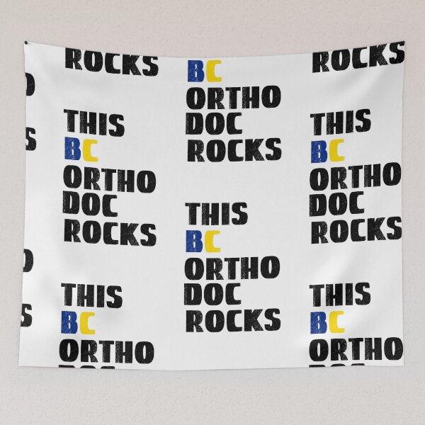 Aperçu de l'œuvre Ortho Doc, ce BC Ortho Doc Rocks créée et vendue par SportyDogShop.