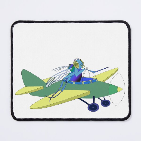 Item preview, Flying - A fly flying a plane designed and sold by colemanco.
