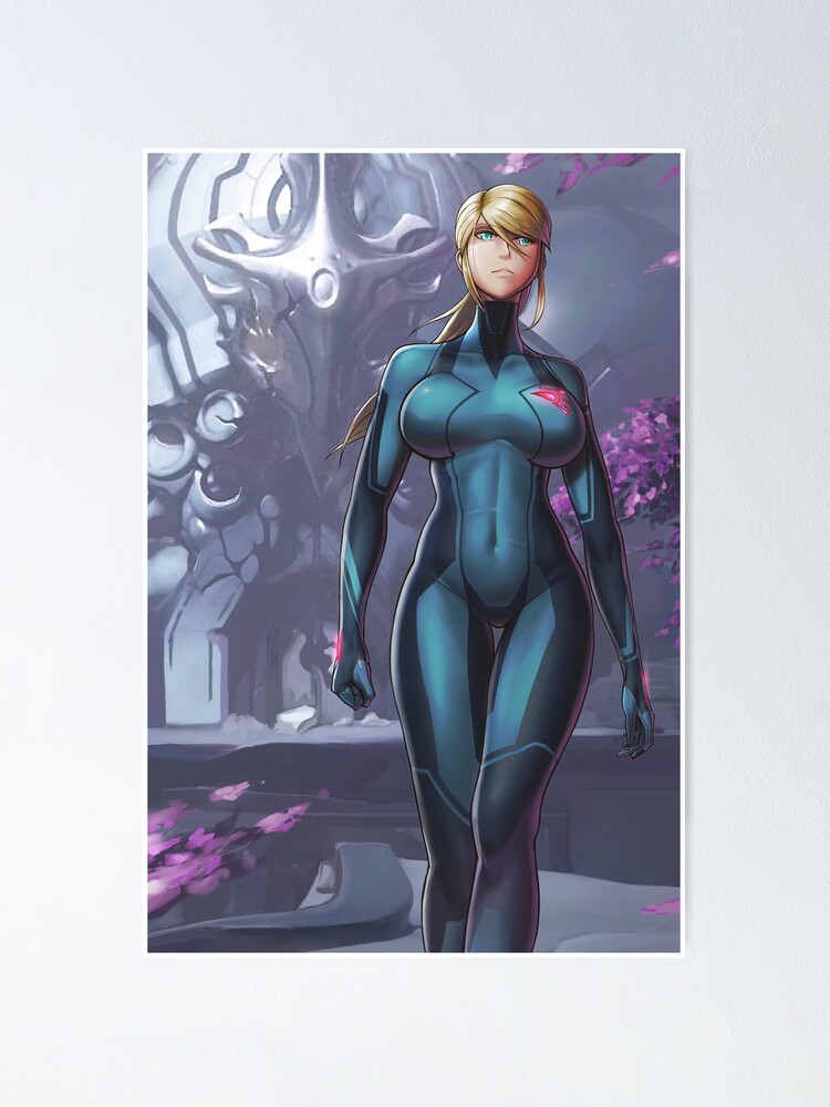 Zero Suit Samus Artaria Poster For Sale By Hybridmink Redbubble 